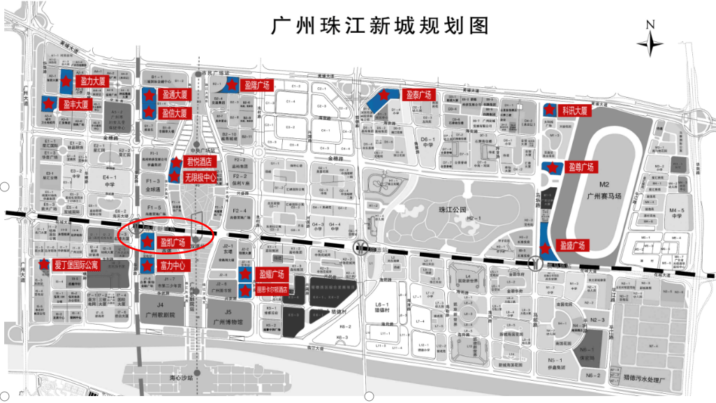 广场平面图 富力盈凯广场物业服务处k8凯发国际登录广州天河富力盈凯